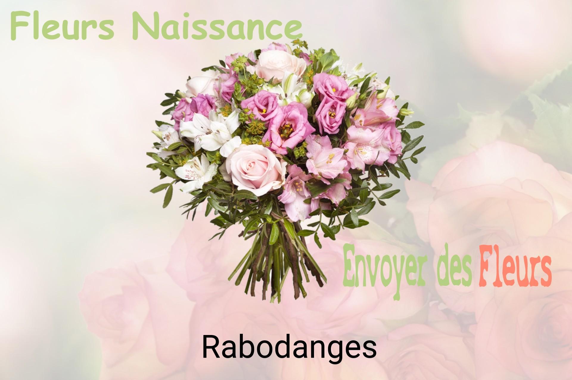Bouquet de fleurs de naissance livré à Rabodanges